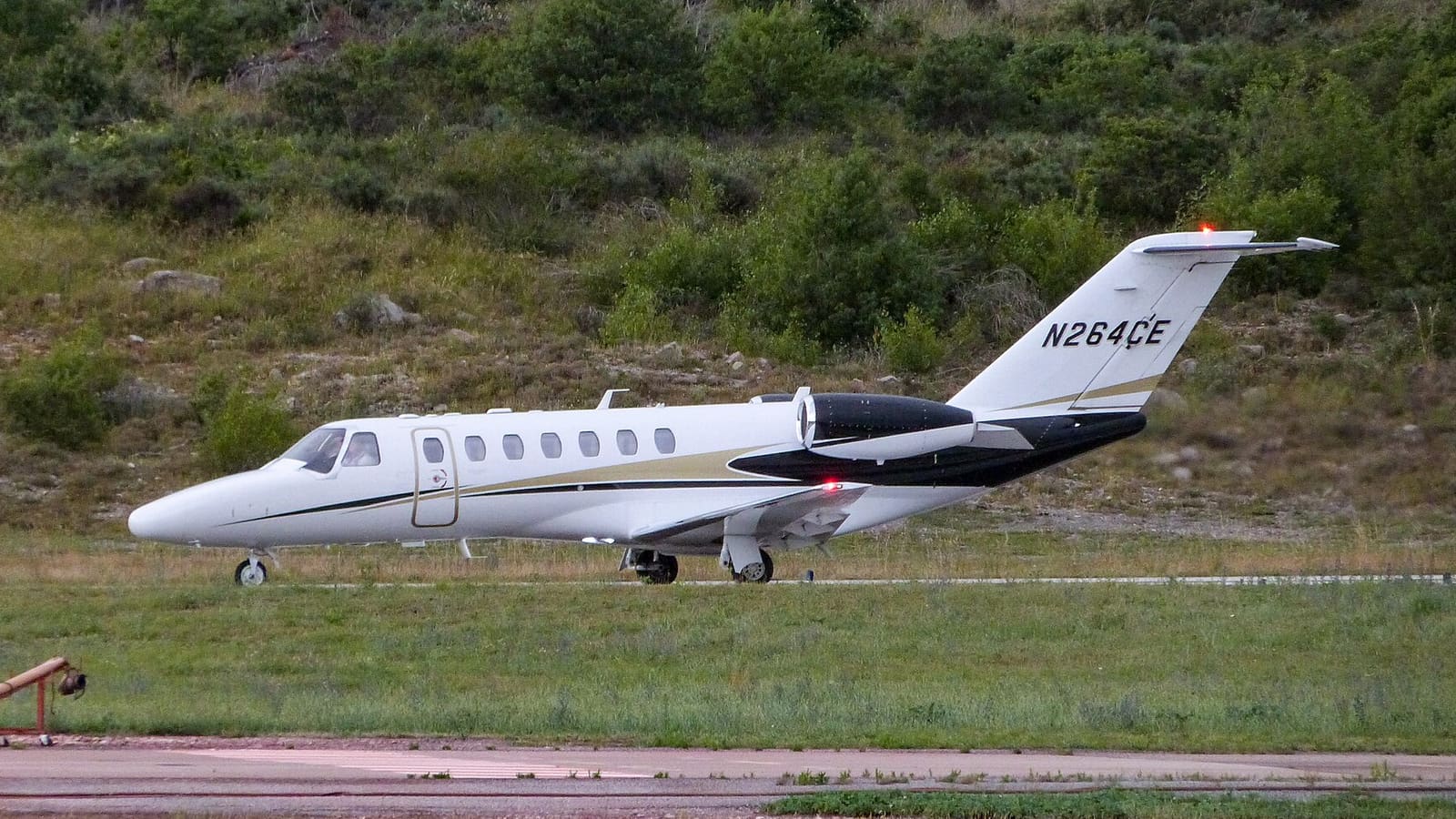 Cessna Citation CJ3+ sur la piste